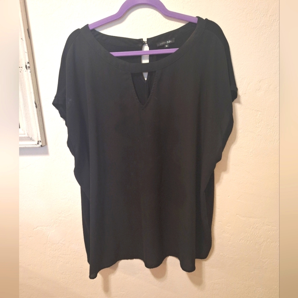 Papermoon Black Women's Top 2x